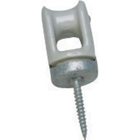 Gampak Sigma Engineered Solutions ProConnex 2-1/4 in. D Porcelain/Steel Wire Holder For NM/SE 1 pk 02-56033